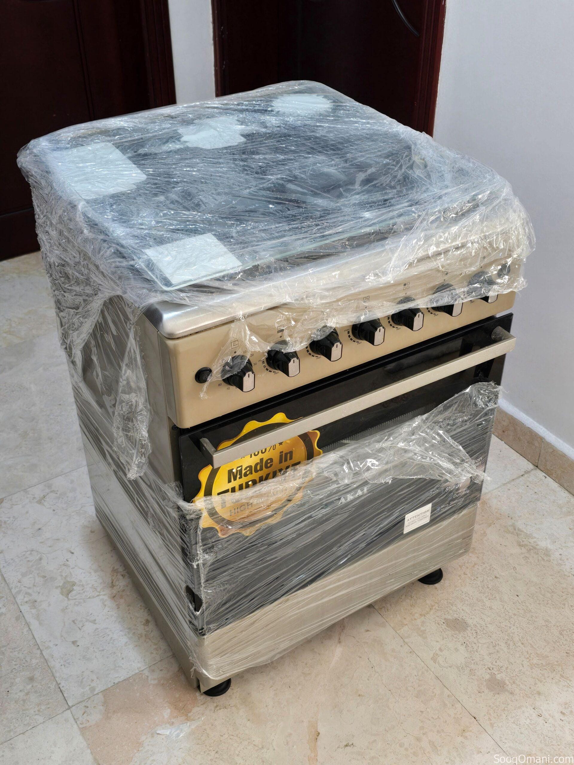 Gas stove with oven – Turkish brand, high quality غاز مع فرن – ماركة تركية، جودة عالية