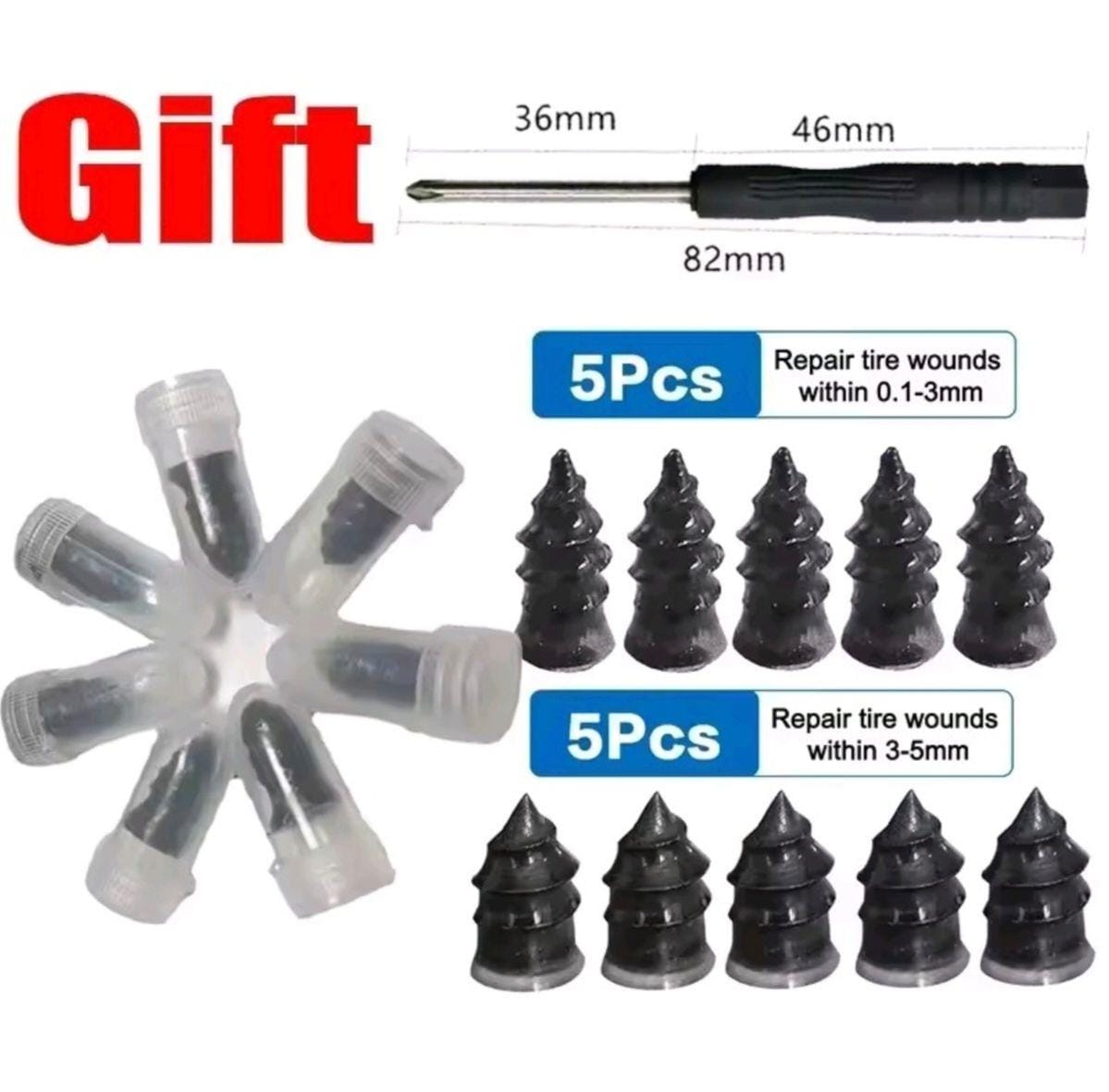 مسمار المطاط للاطارات السيارة والدراجات