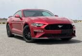 Ford Mustang GT 5.0 2020 باحدث خفيف وايرباجات الوكاله والشاصي سليم