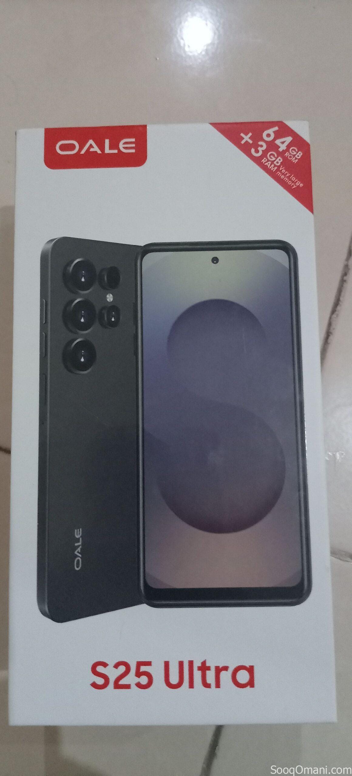 New OALE S25 Ultra phone with all accessories