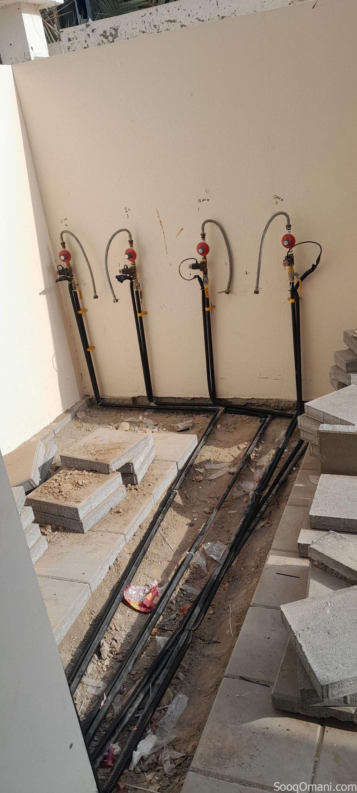 Gas pipe line instillations work house coffee shop restaurant cafe villa market inside good service