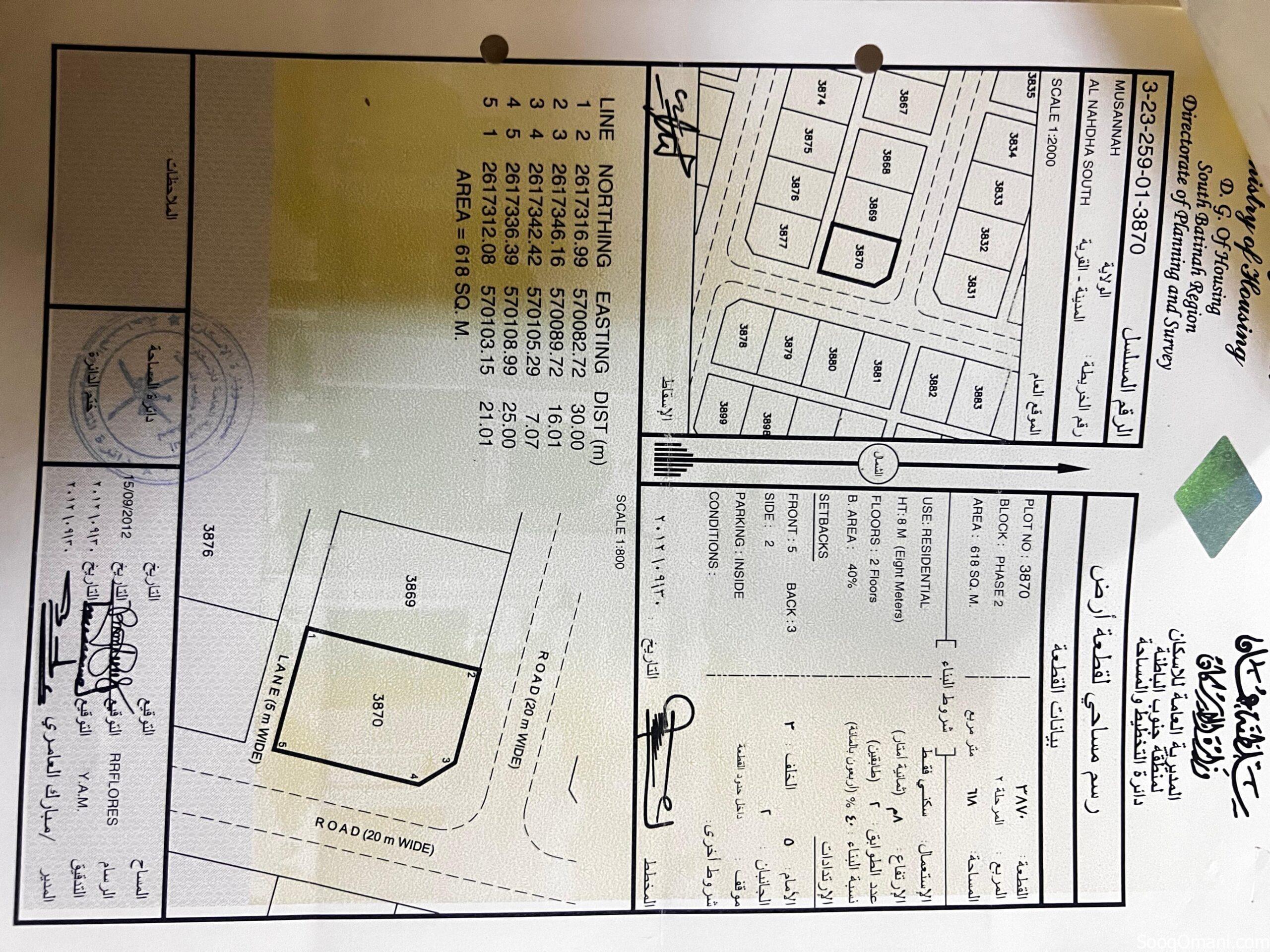 أرض كورنر في المصنعه النهضة جنوب