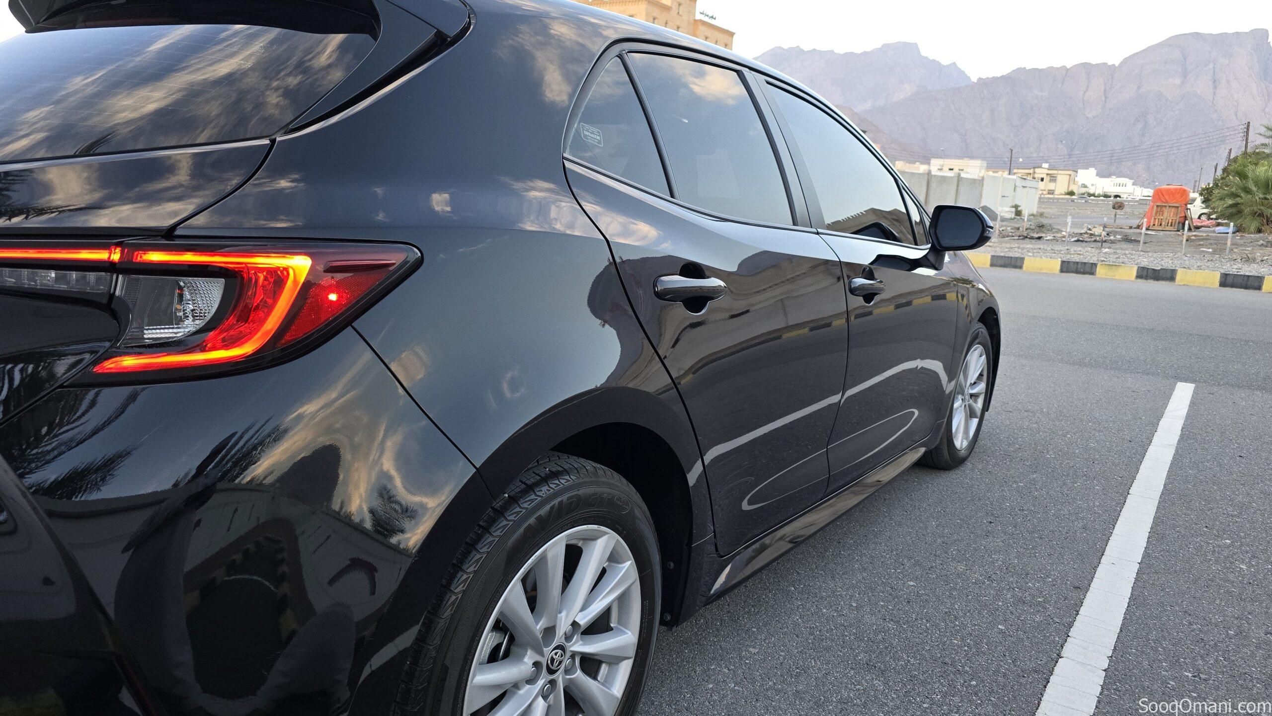 كورولا هاتشباك 2025 SE ممشا قليل جدا