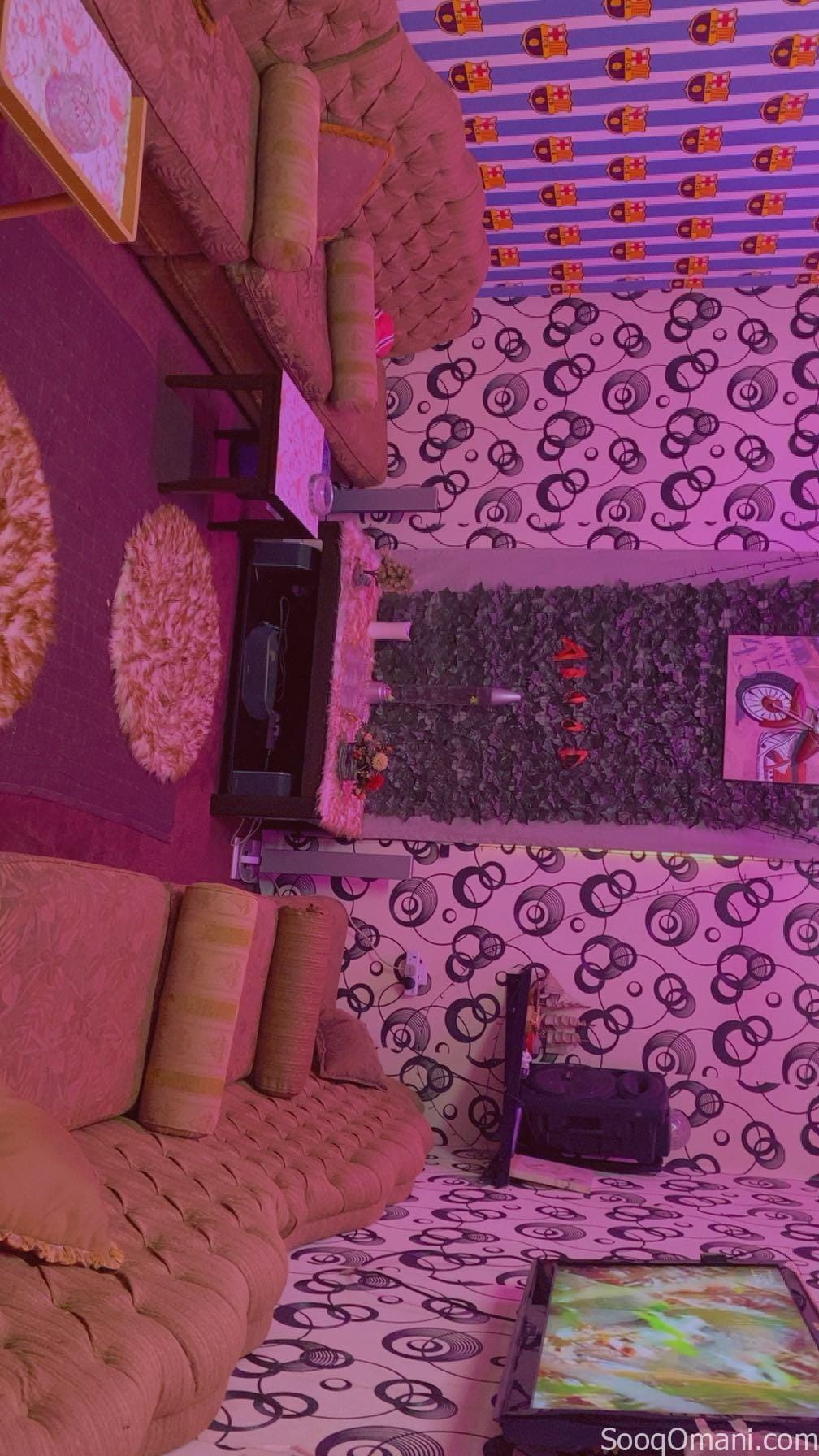 شقة مفروشة للإيجار اليومي في صحار/الملتقى Furnished apartment for rent in Sohar