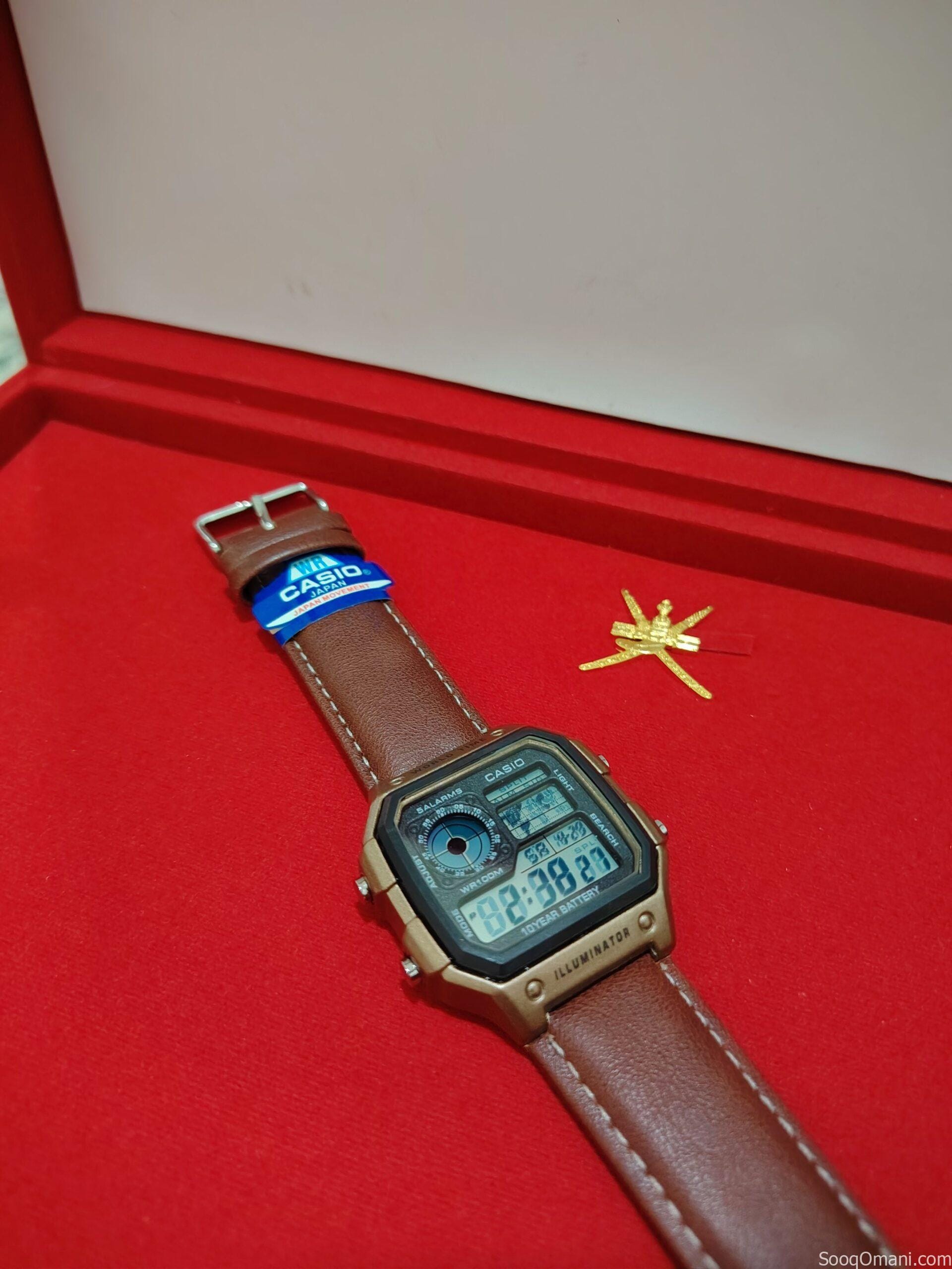 ساعه كاسيو الخارطة