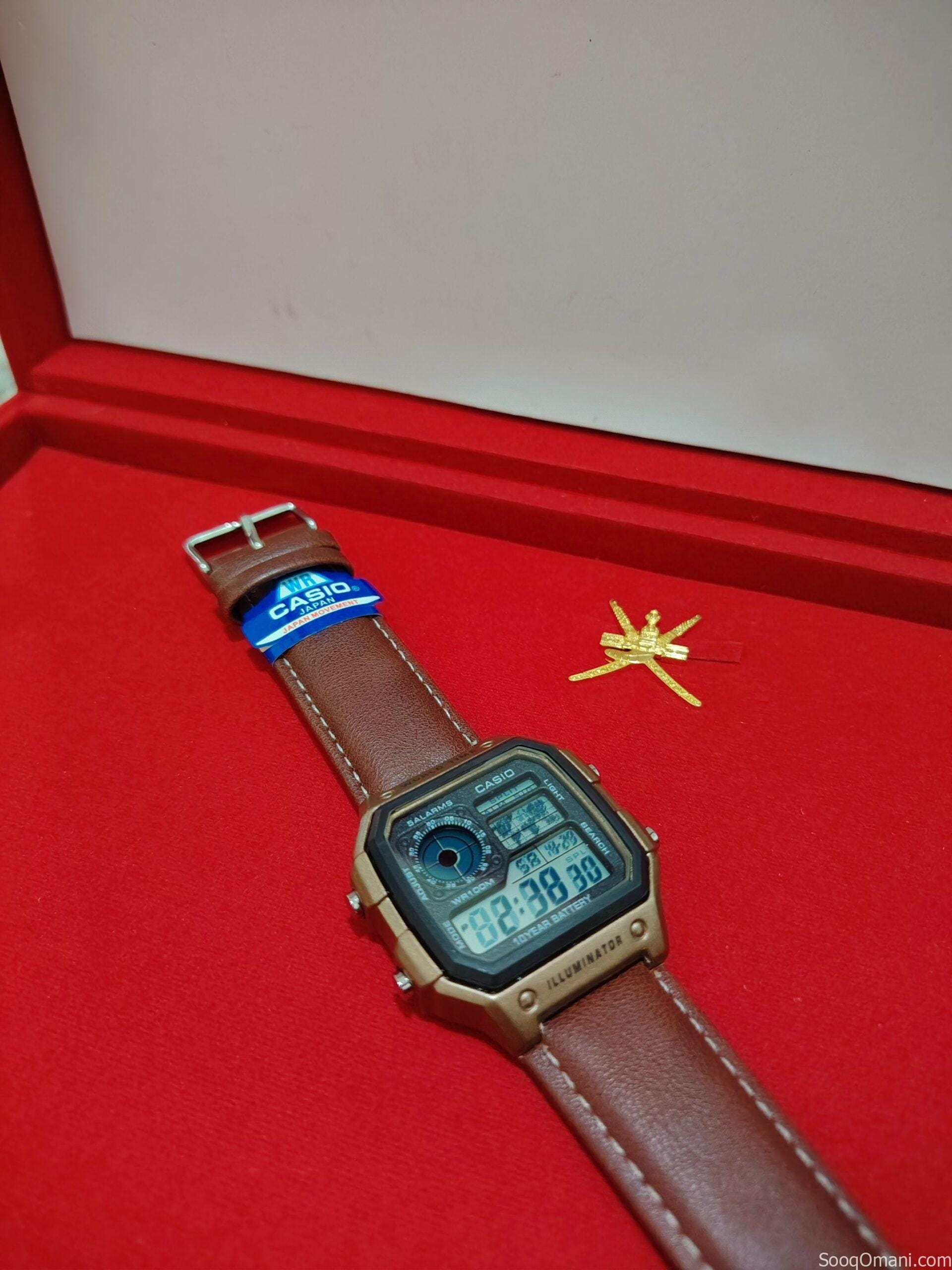 ساعه كاسيو الخارطة