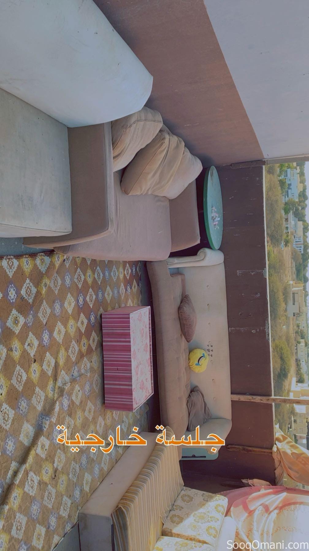 شقة مفروشة للإيجار اليومي في صحار/الملتقى Furnished apartment for rent in Sohar