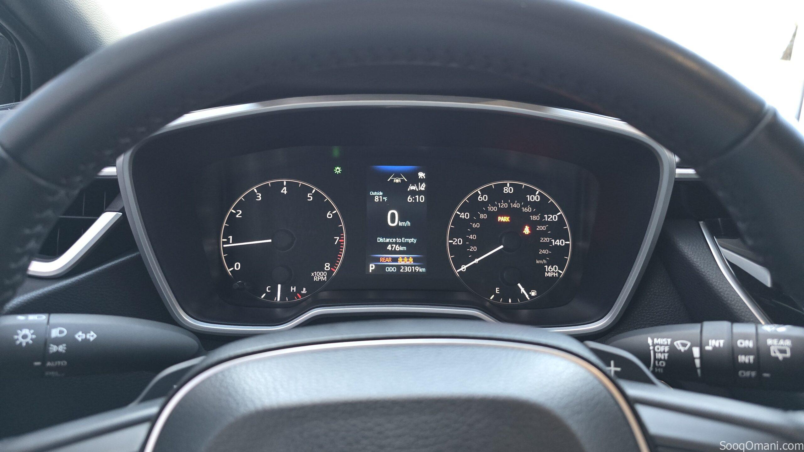 كورولا هاتشباك 2025 SE ممشا قليل جدا