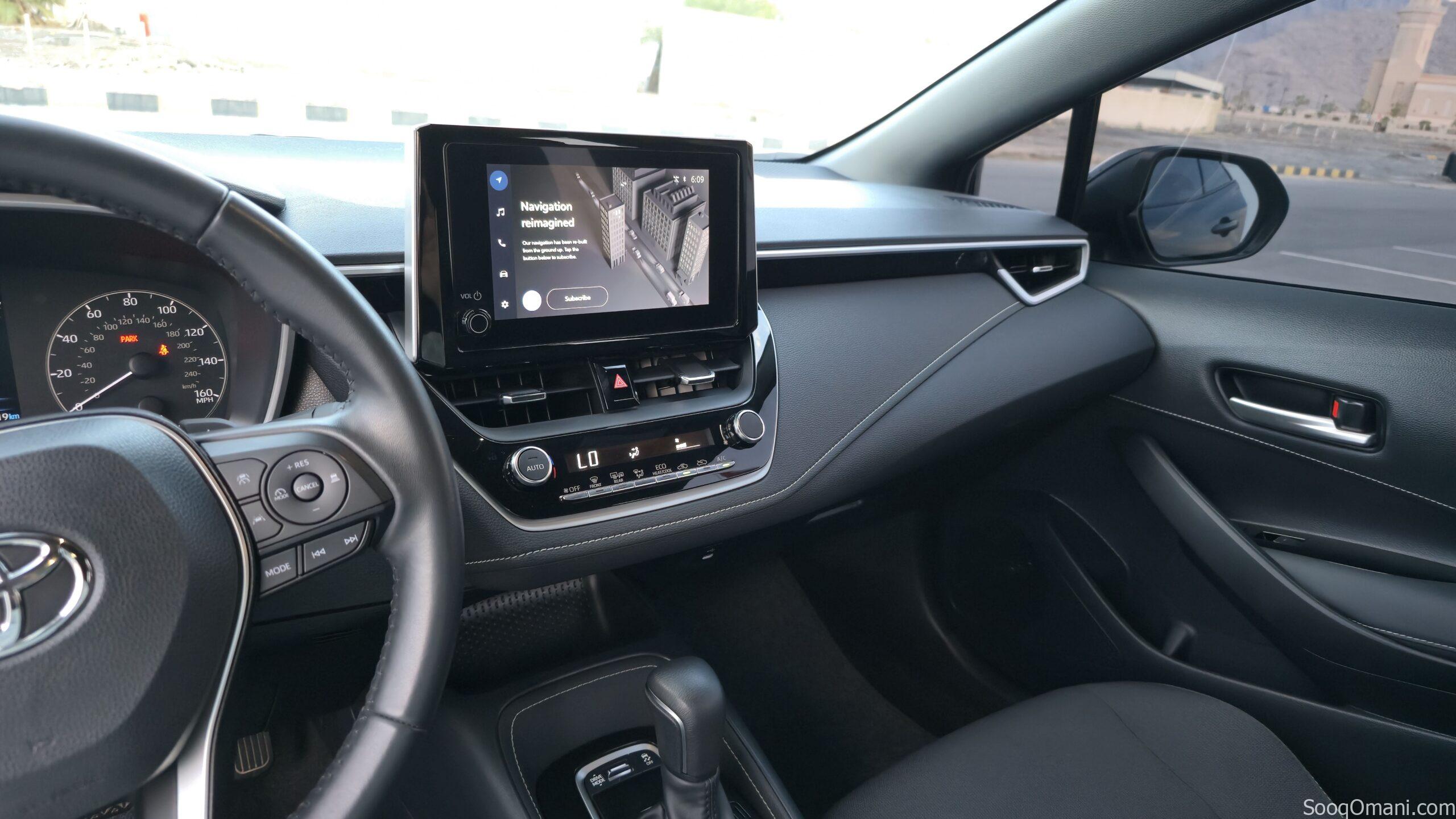 كورولا هاتشباك 2025 SE ممشا قليل جدا