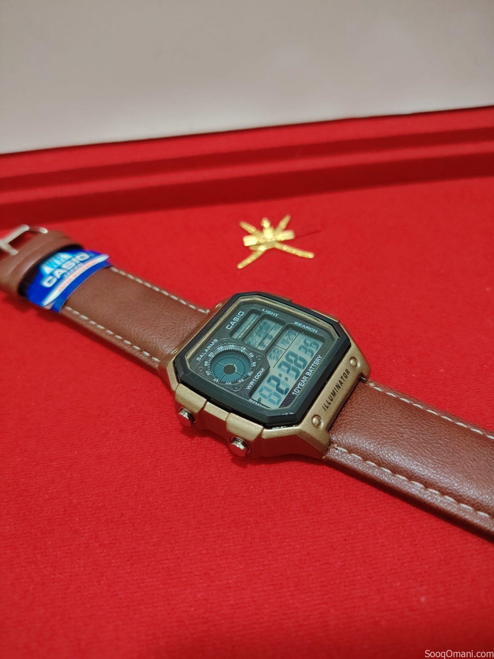 ساعه كاسيو الخارطة