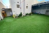 شقة ارضية للايجار مع حوش خاص بالخلف