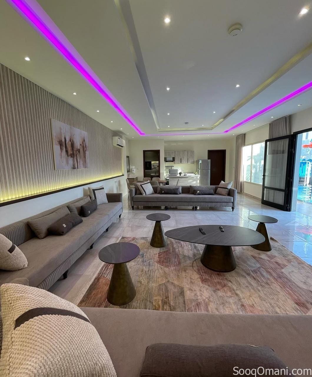 Rest house for daily rent in Barka, 50 riyals