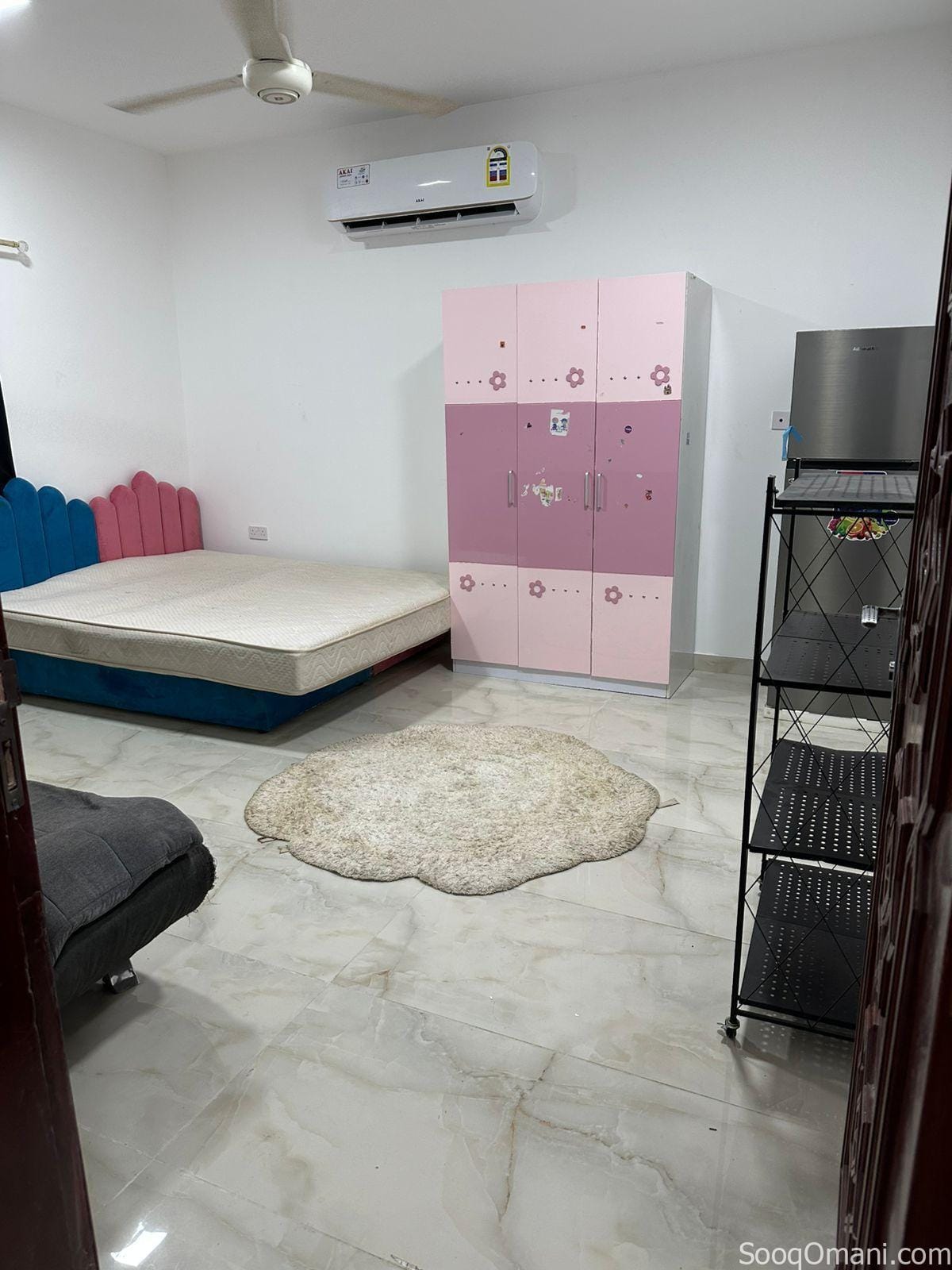 Studio for rent in alkhwier ستديو مفروش وغير مفروش للايجار في الخوير