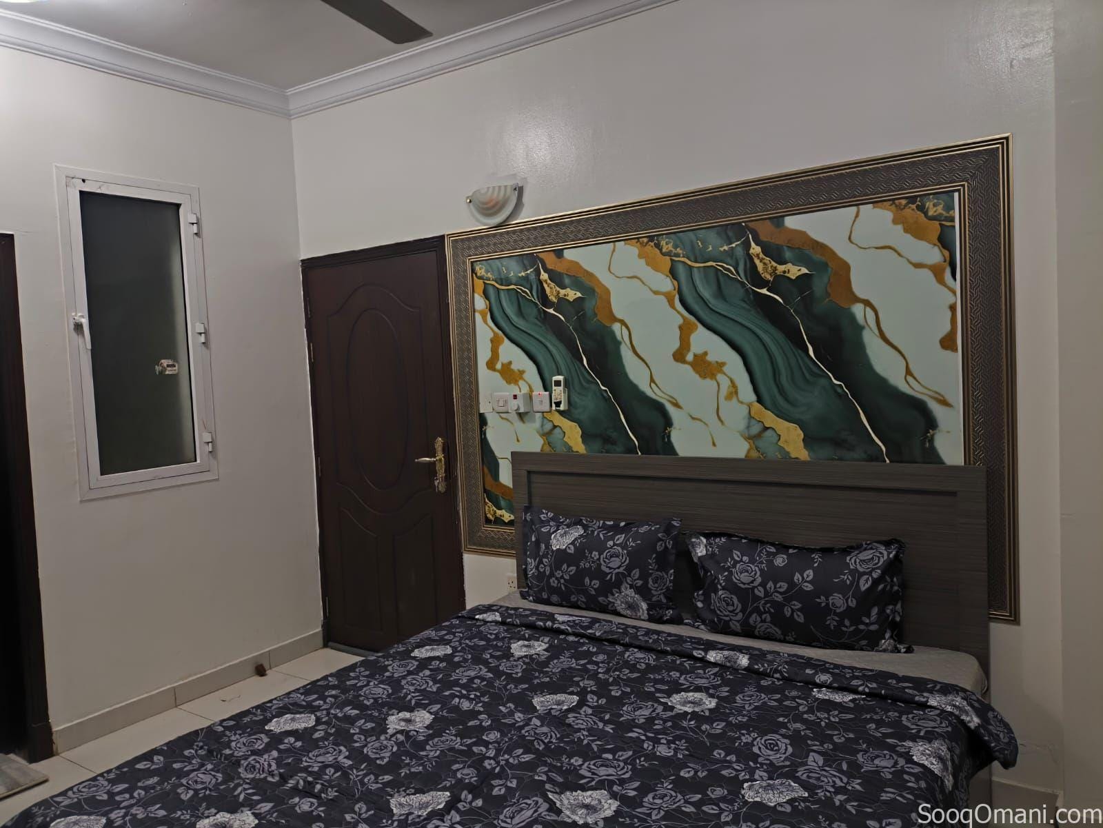غرف للإيجار اليومي والإسبوعي .المعبيلة Room