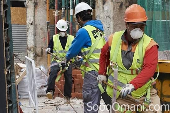 عمال زراعة بناء نظافة تربية المواشي مطعم غسيل السيارات مكانيكي