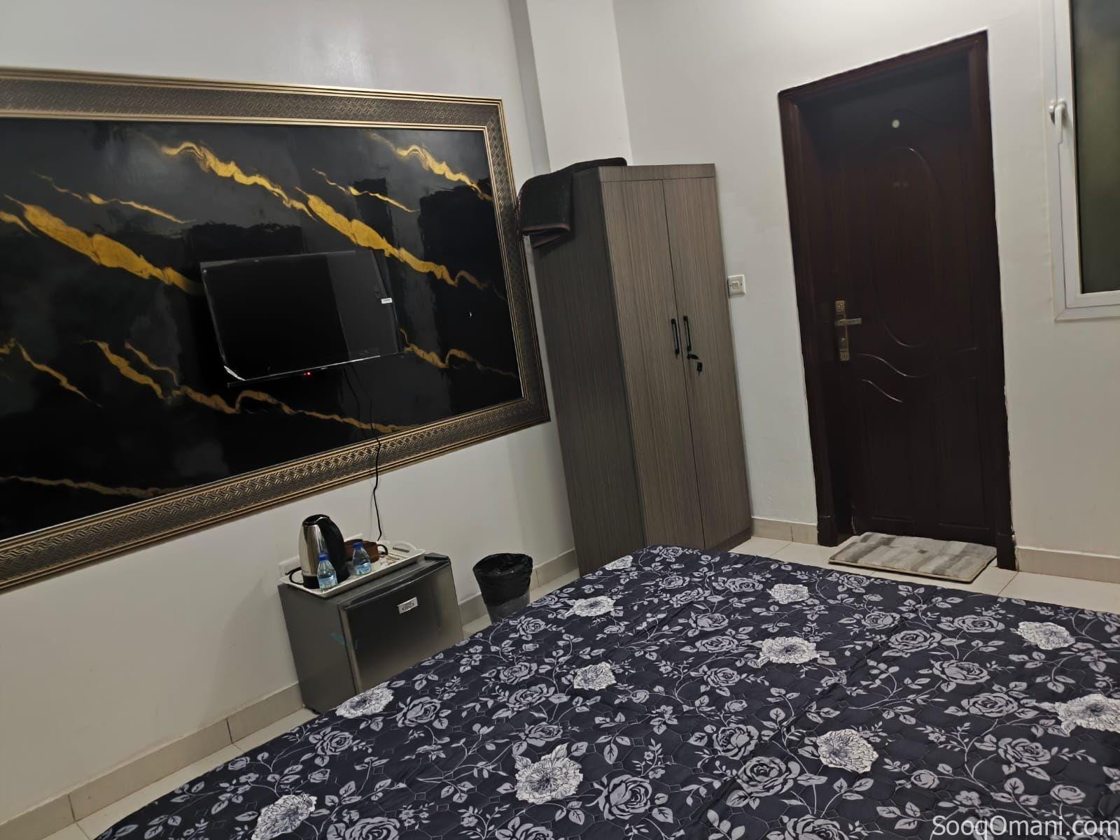 غرف للإيجار اليومي والإسبوعي .المعبيلة Room