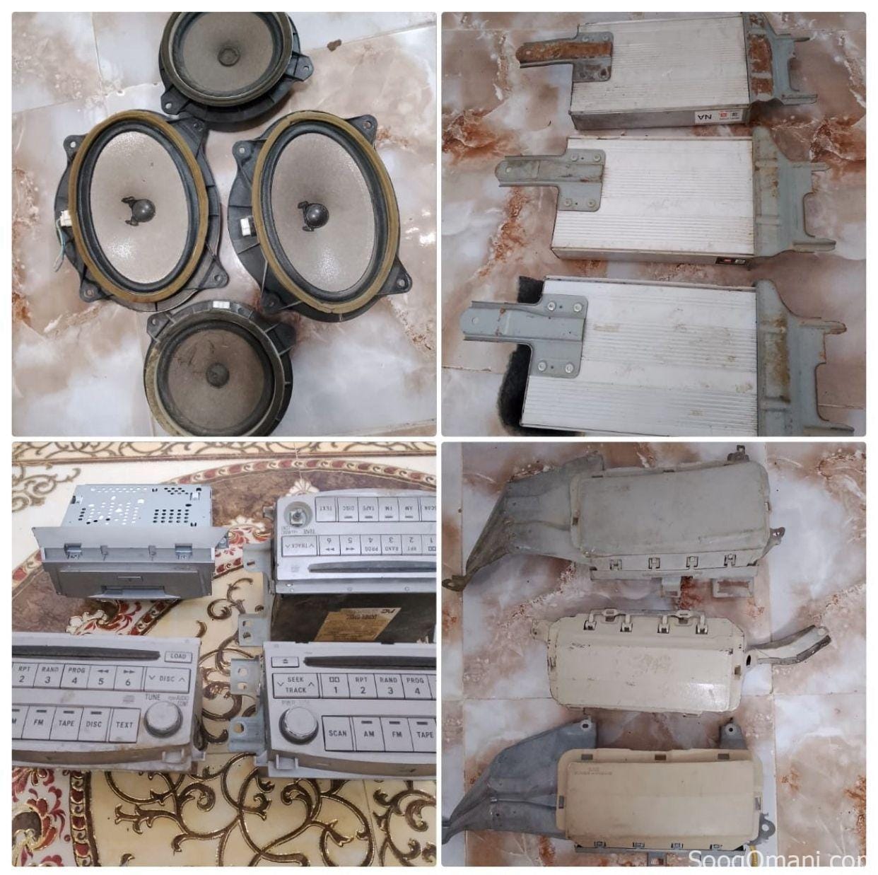 Avalon spare parts, model 2000-2012