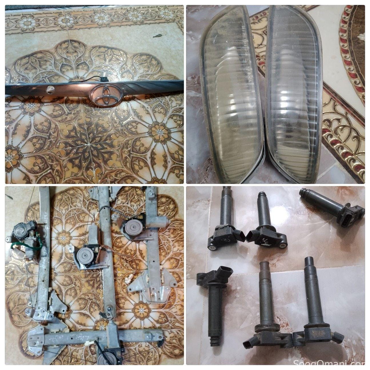 Avalon spare parts, model 2000-2012