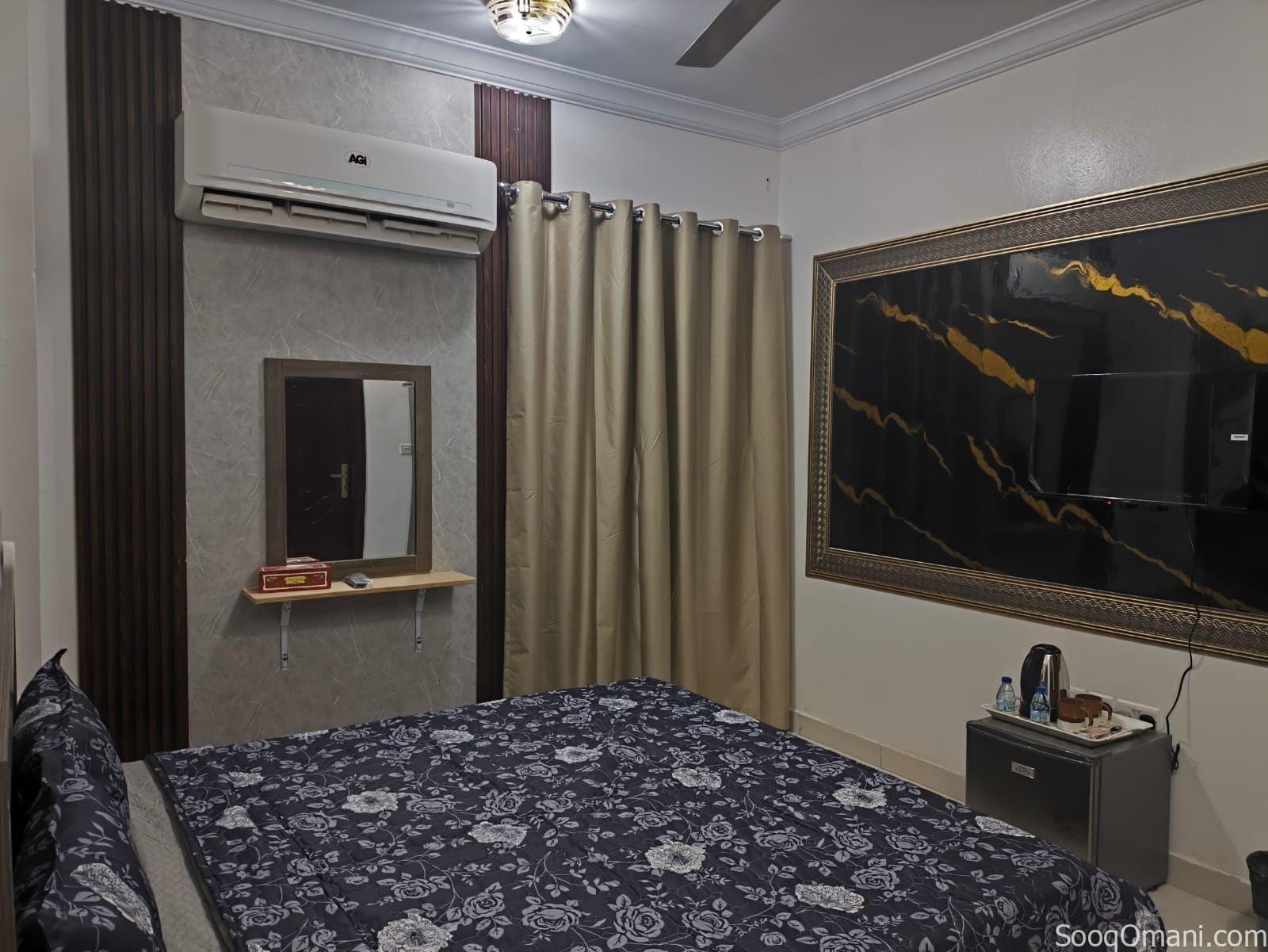غرف للإيجار اليومي والإسبوعي .المعبيلة Room