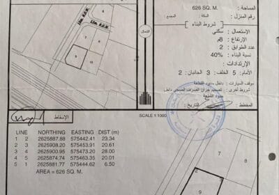 ارض-سكنيه-للبيع-في-الخط-الاول-من-الشارع-الساحلي
