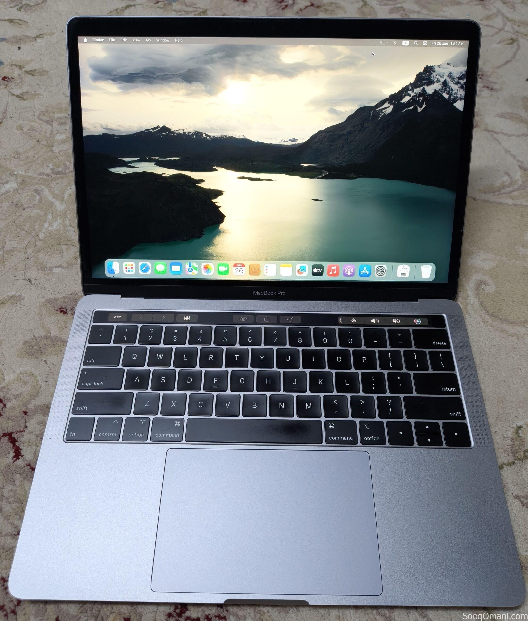 Apple MacBook Pro 13″ Touch Bar with i7 Chip. Microsoft Office Installed for Office & Personal Use.