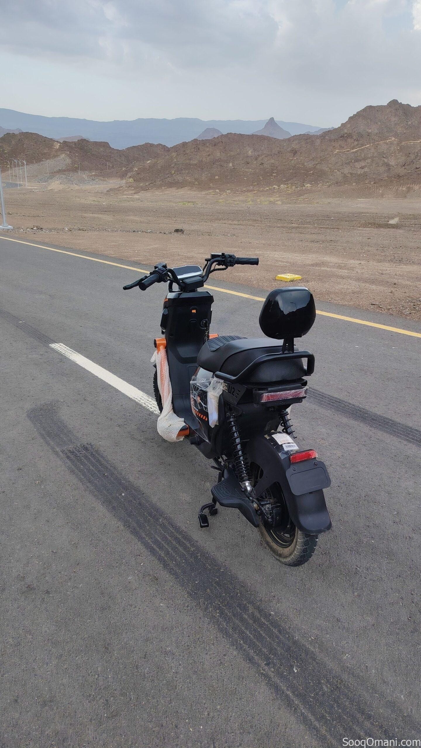 Electric scooter with lithium battery