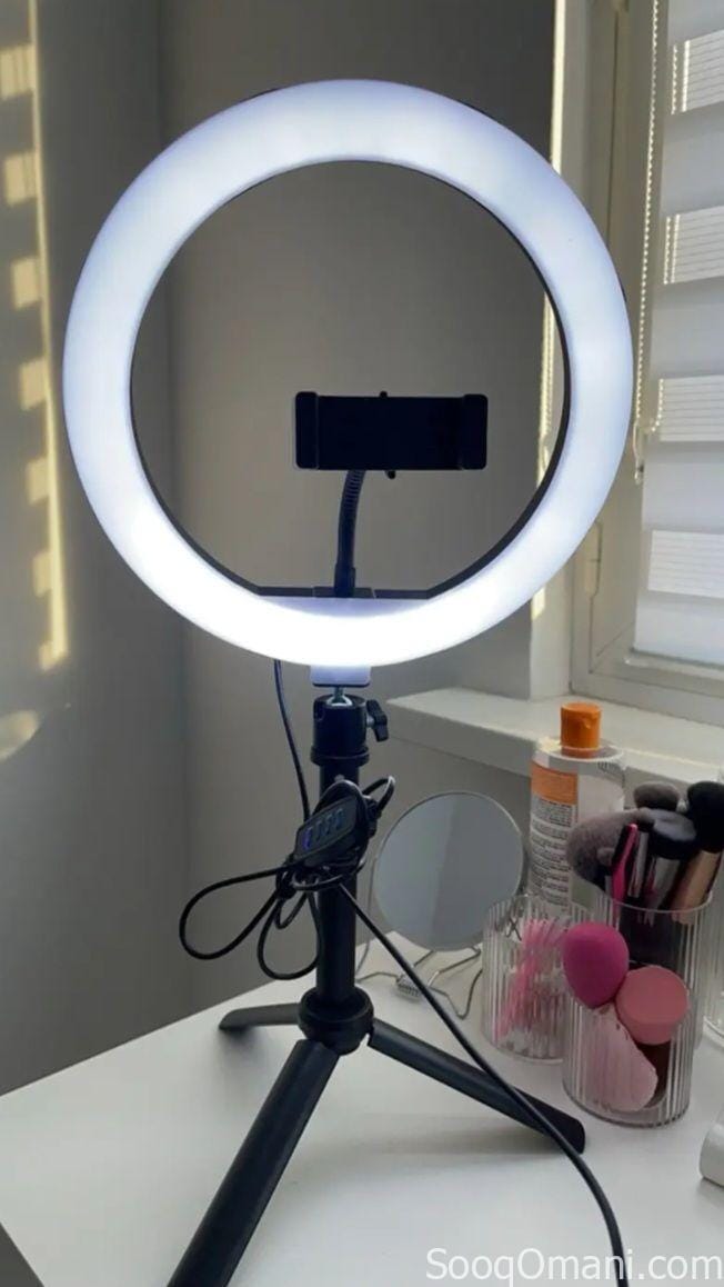Ring light for photography with phone holder – professional lighting at a great price