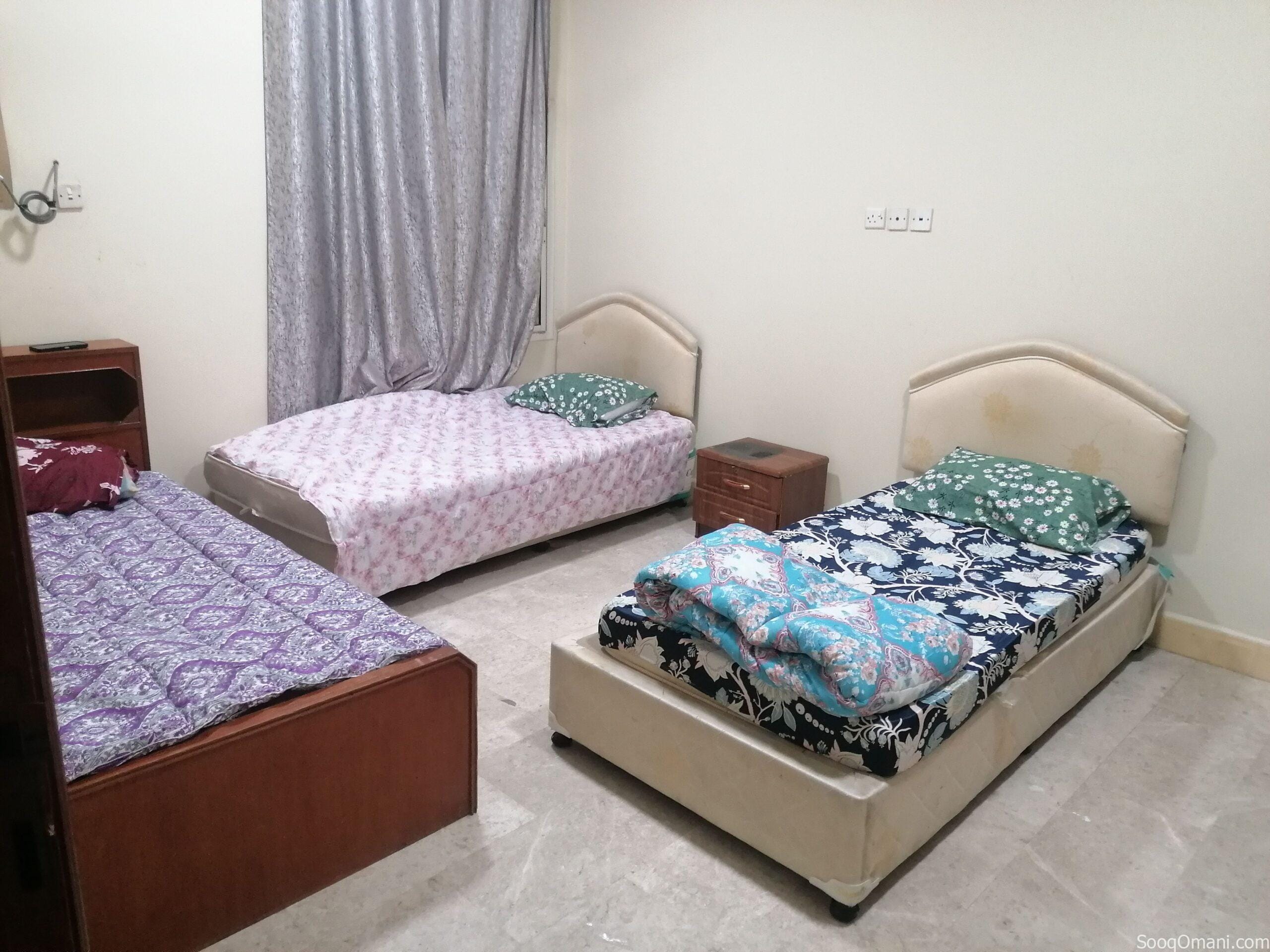Furnished apartment for daily rent in Salalah, opposite Lulu Mall, close to all services