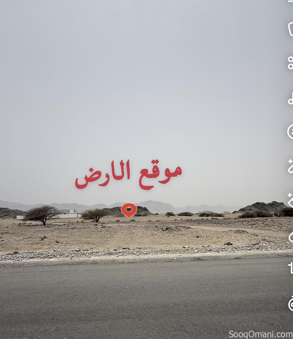 انا المالك العامرات الامتداد الاول ثاني خط من الشارع الرئيسي بداية المخطط