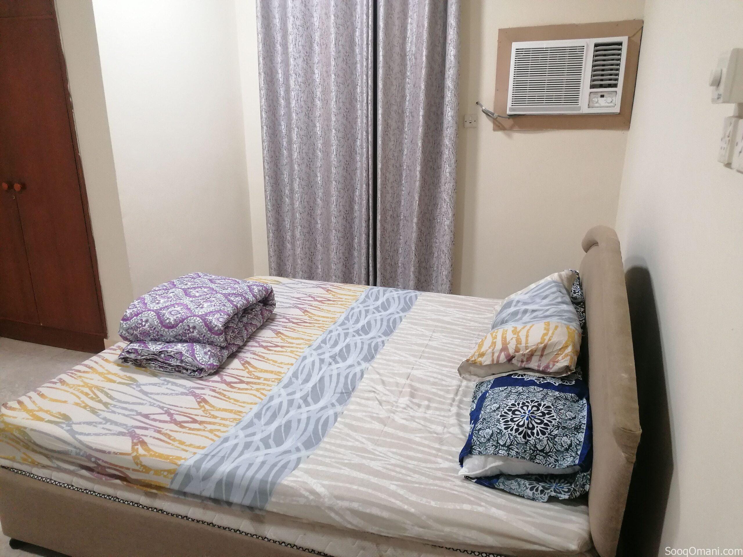 Furnished apartment for daily rent in Salalah, opposite Lulu Mall, close to all services