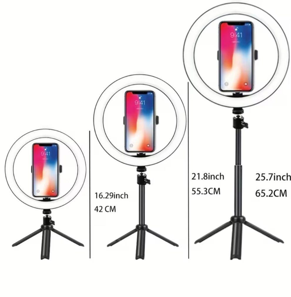 Ring light for photography with phone holder – professional lighting at a great price