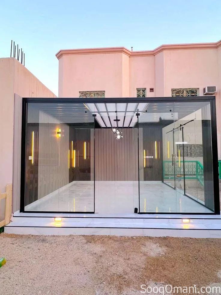 بناء مجالس زجاجيه وبناء سندويتش فنل