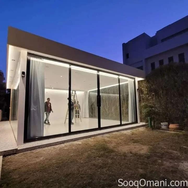 بناء مجالس زجاجيه وبناء سندويتش فنل