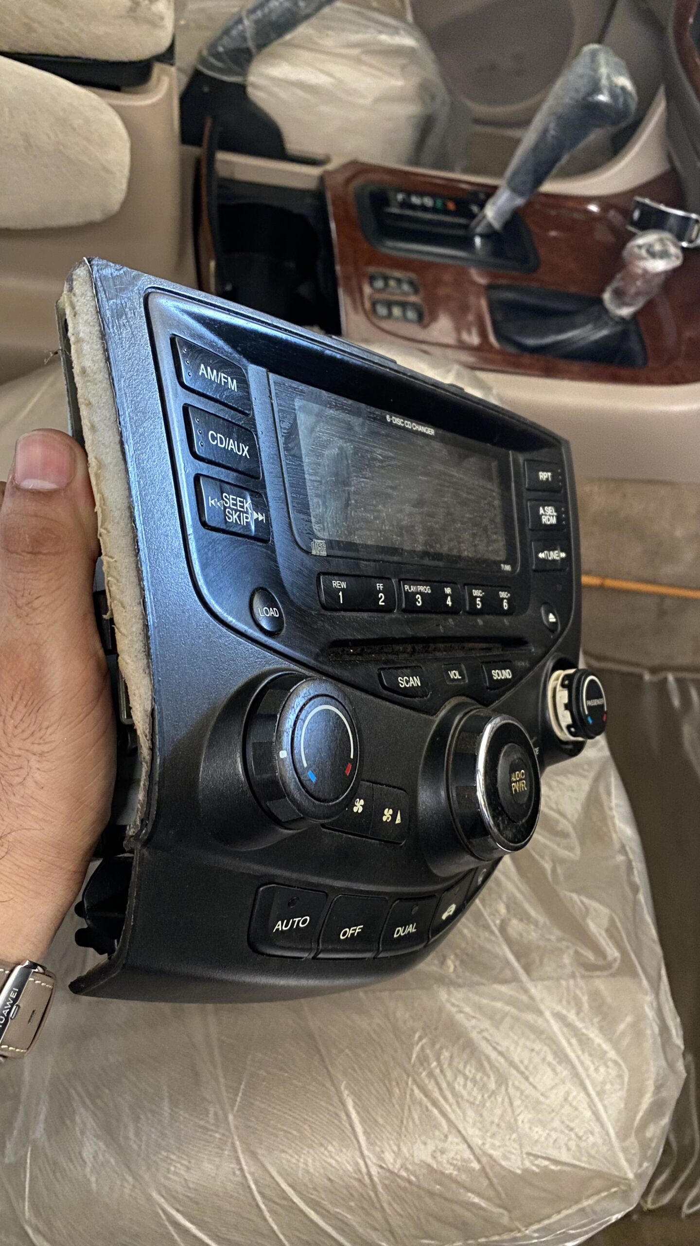 Honda Accord car stereo