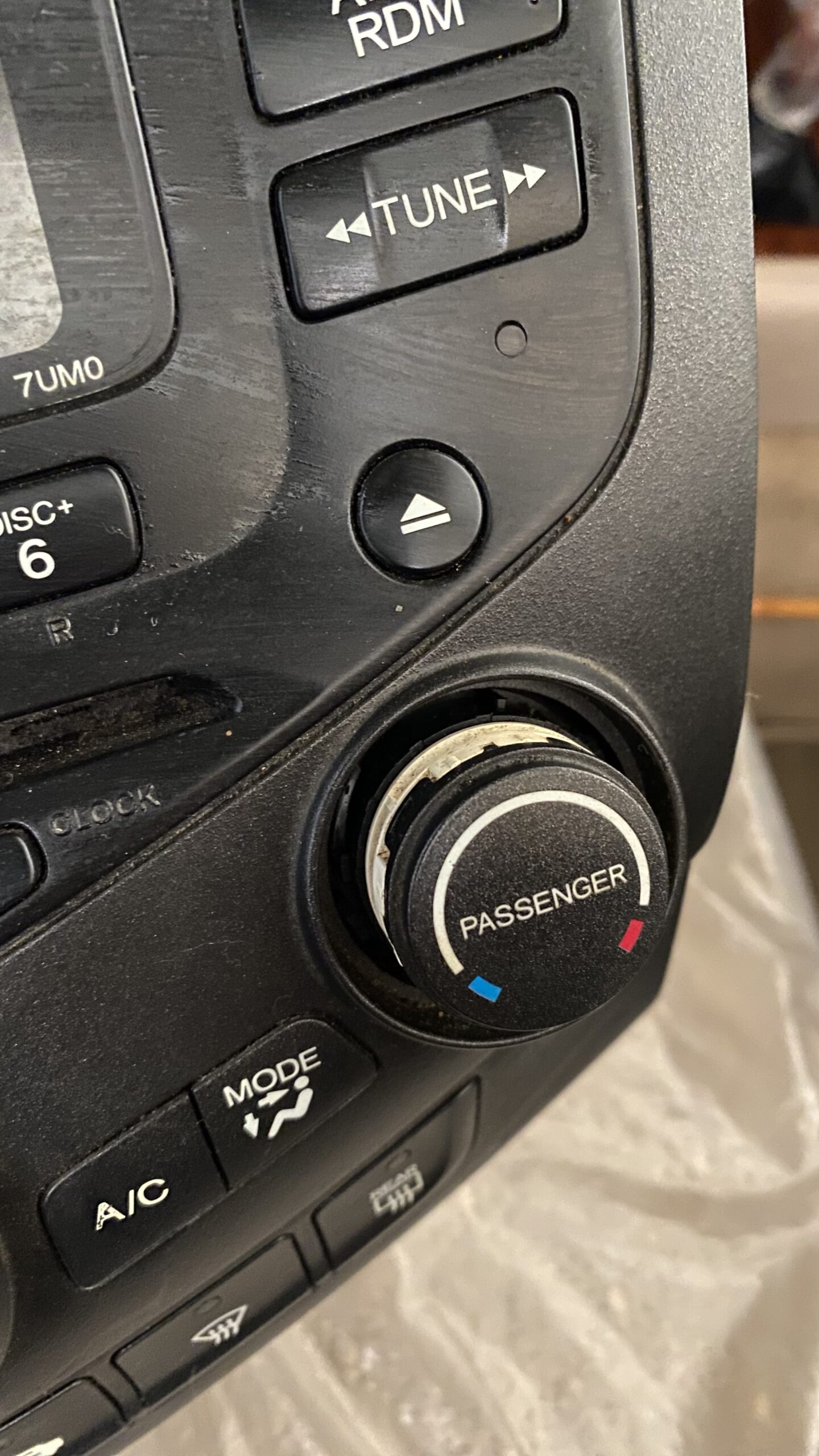 Honda Accord car stereo