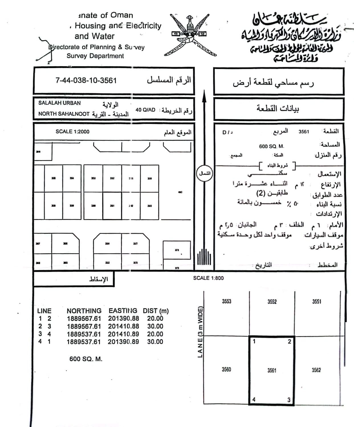 مباشر سكني صحنوت الشماليه مربع (د)