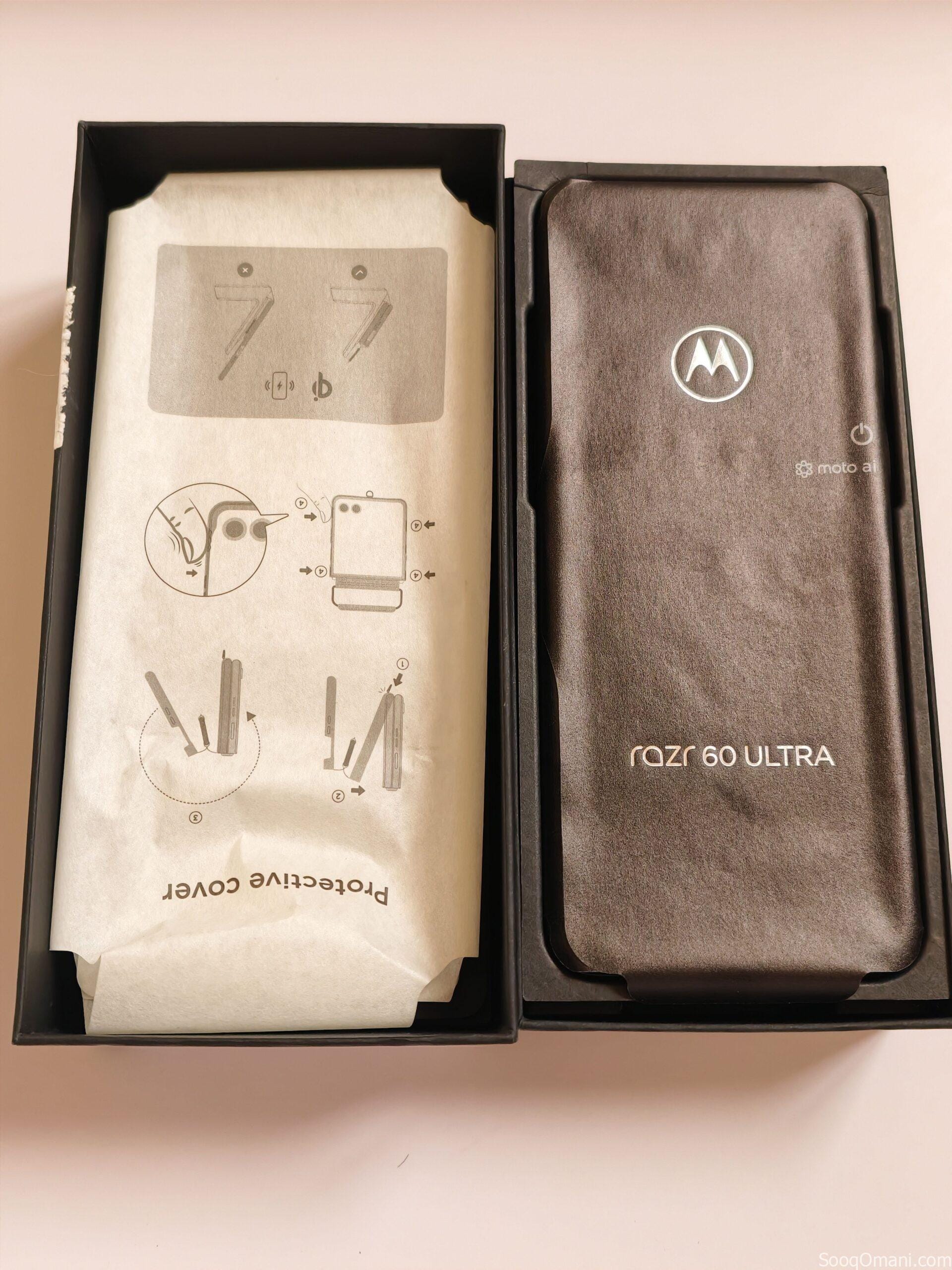 Motorola Razr 60 ultra 16 GB RAM وذاكره 512