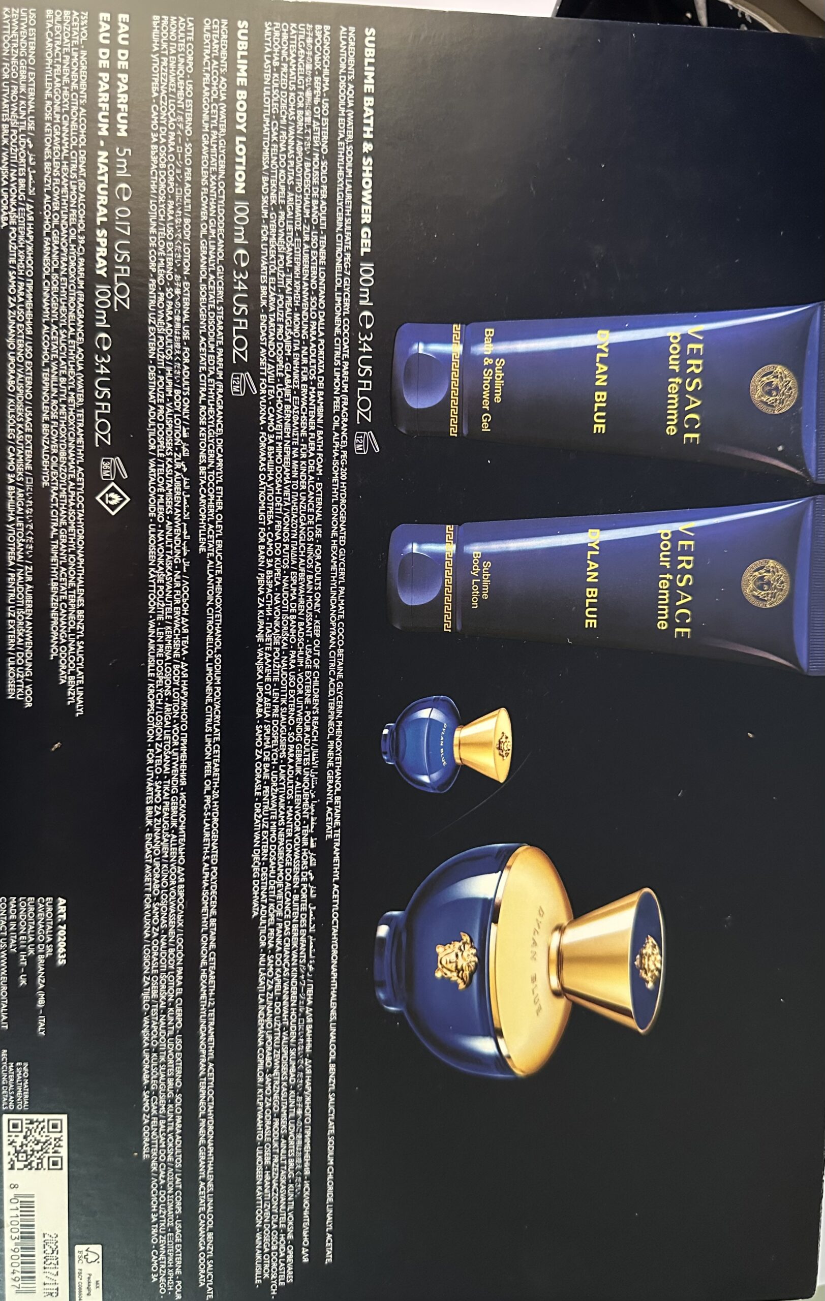 عطر فرزاتشي Dylan Blue الأصلي