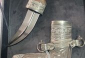 خنجر قرن صندل للبيع