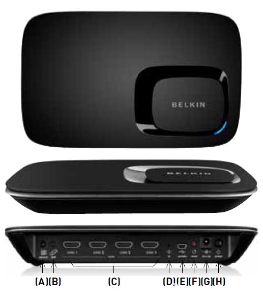 Belkin ScreenCast AV 4 Wireless HDMI Adapter