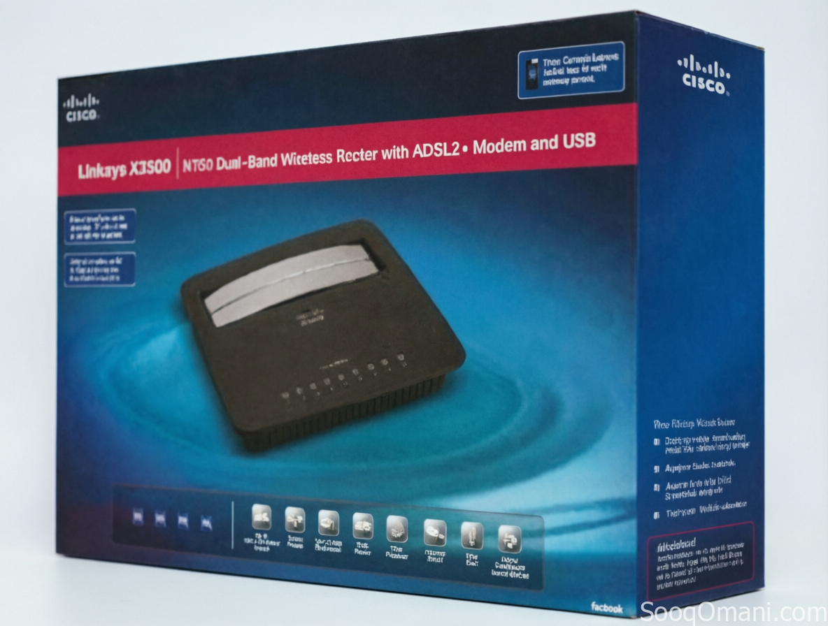 Linksys X3500 N750 ADSL2+ Modem Router