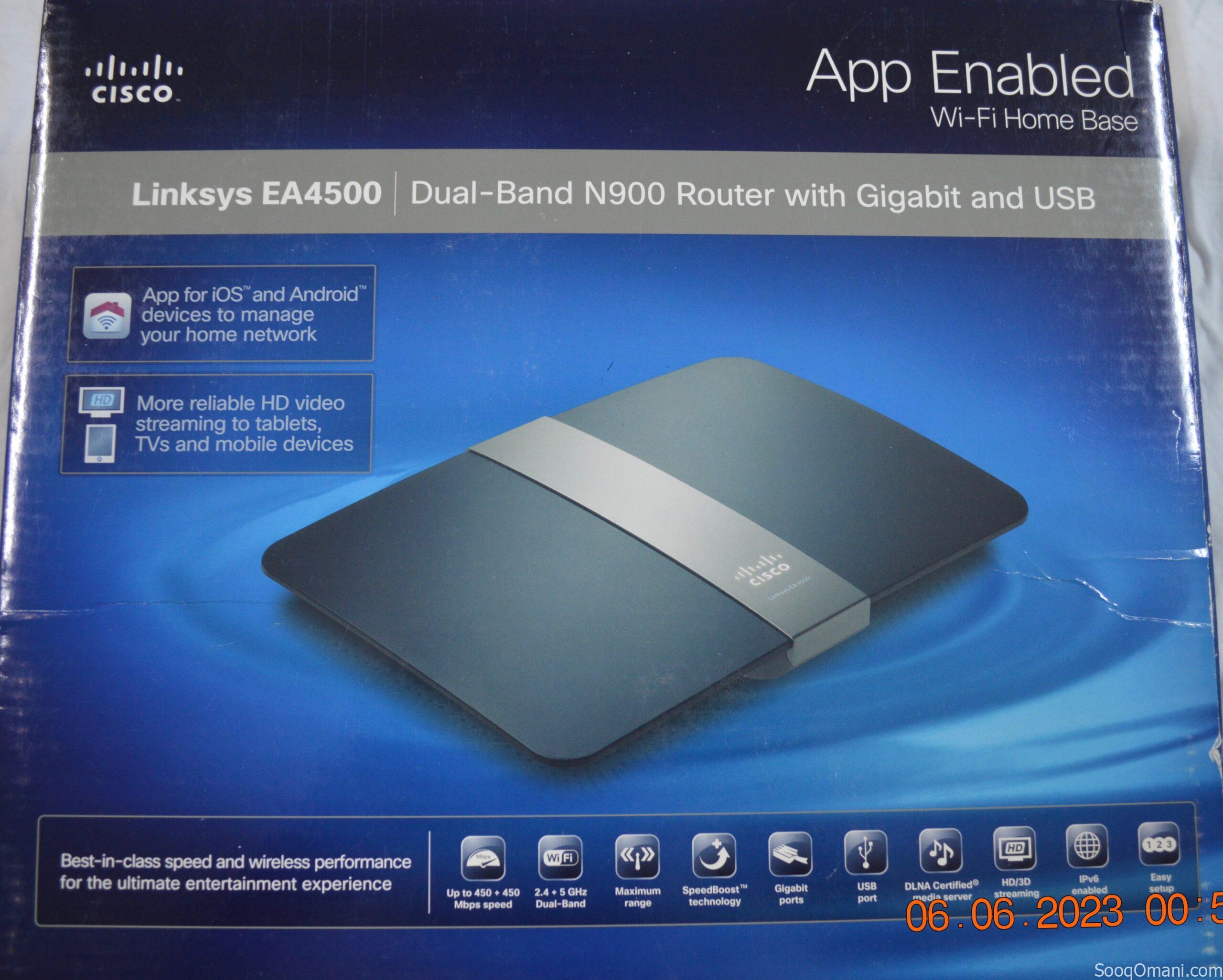 Linksys EA4500 Dual-Band N900 Router