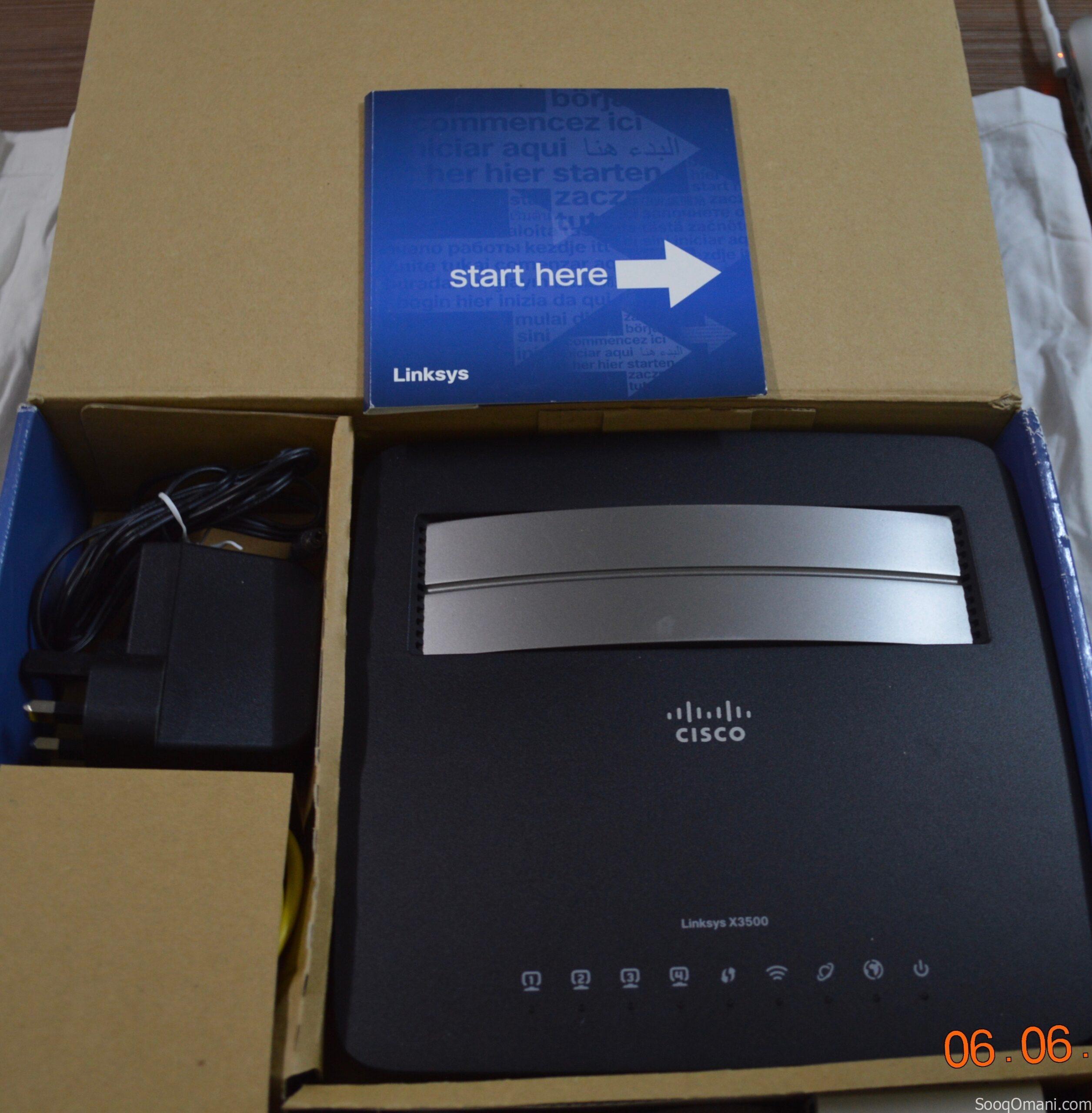 Linksys X3500 N750 ADSL2+ Modem Router