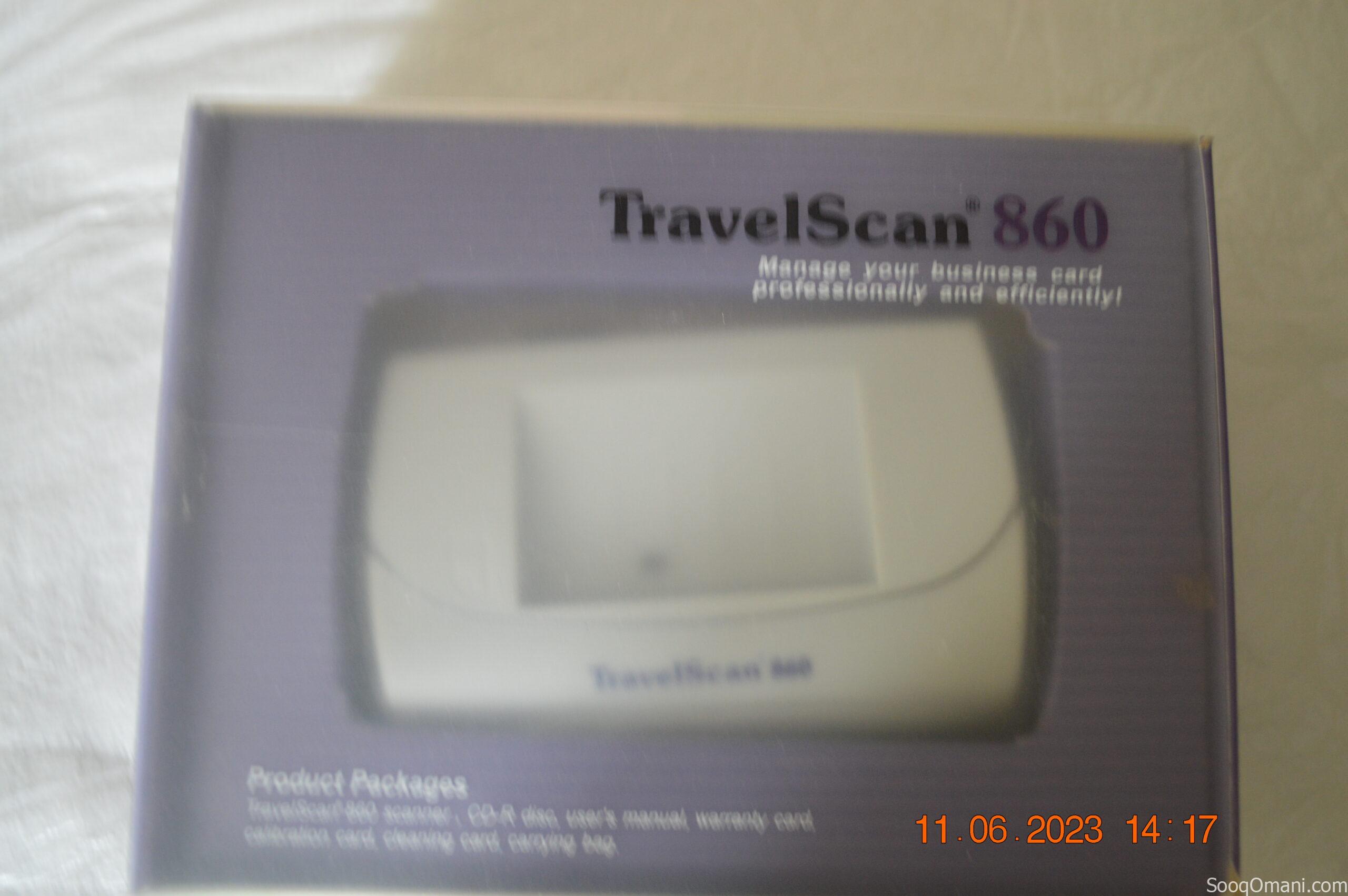 TravelScan 860 Business Card Scanner