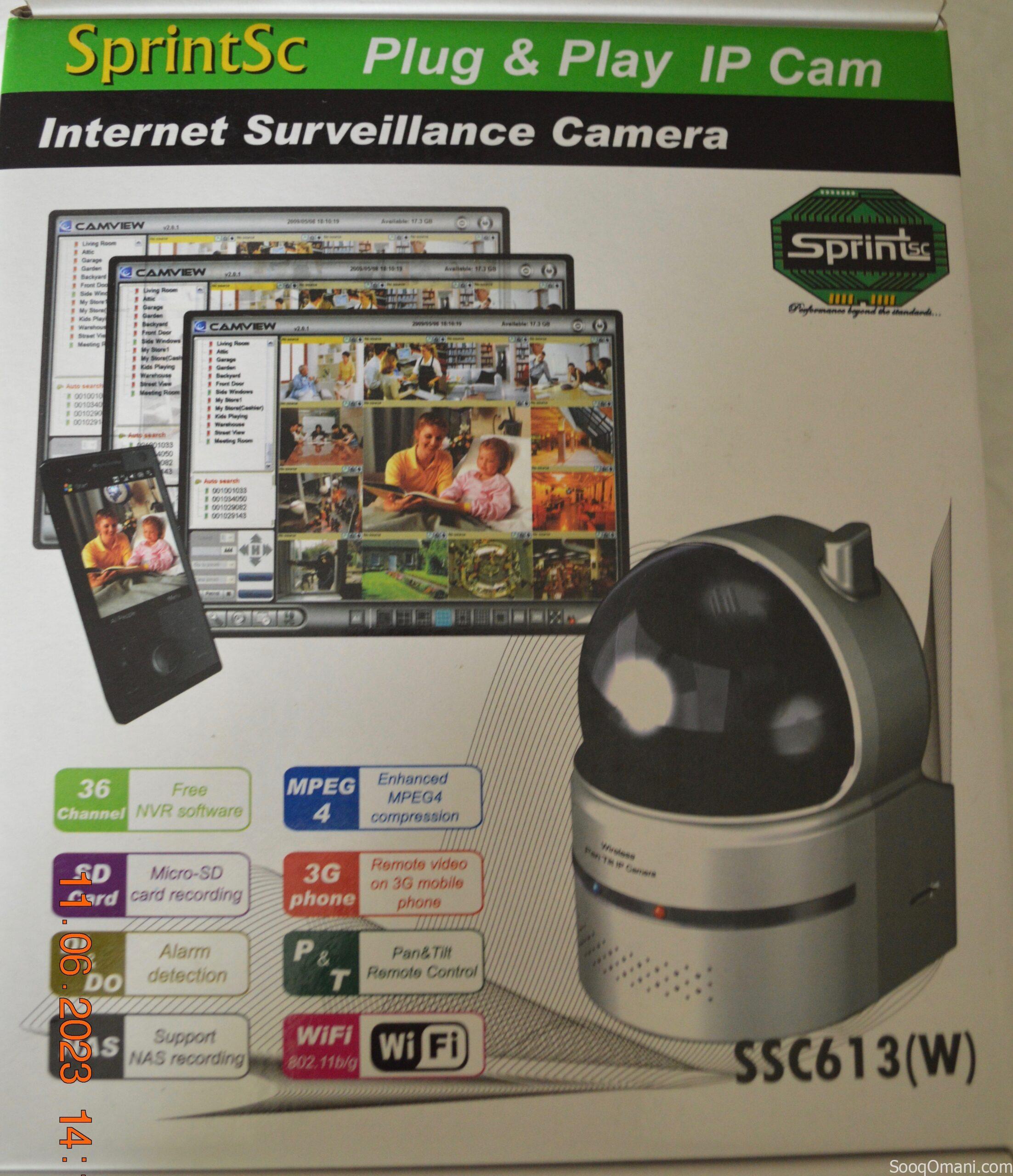 SprintSc SSC613(W) IP Surveillance Camera