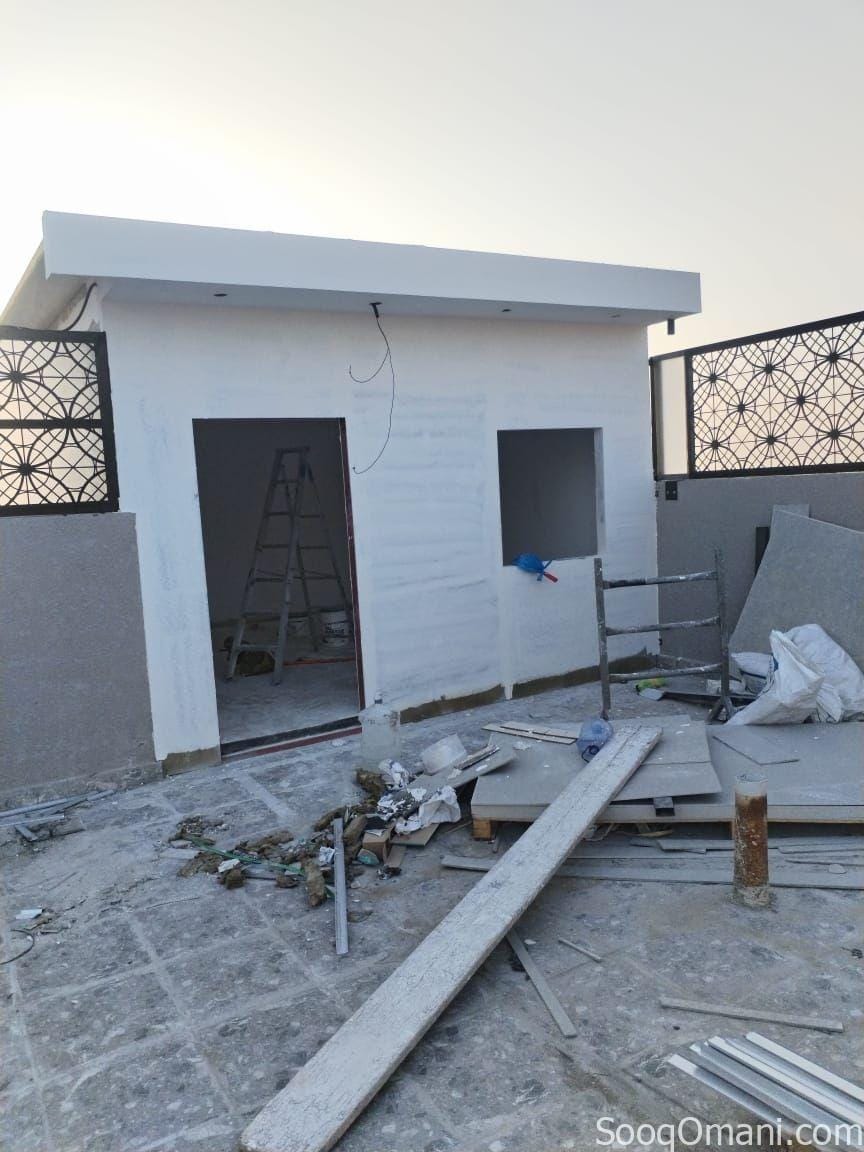 مجالس زجاجيه وغرف ساندوتش بانل