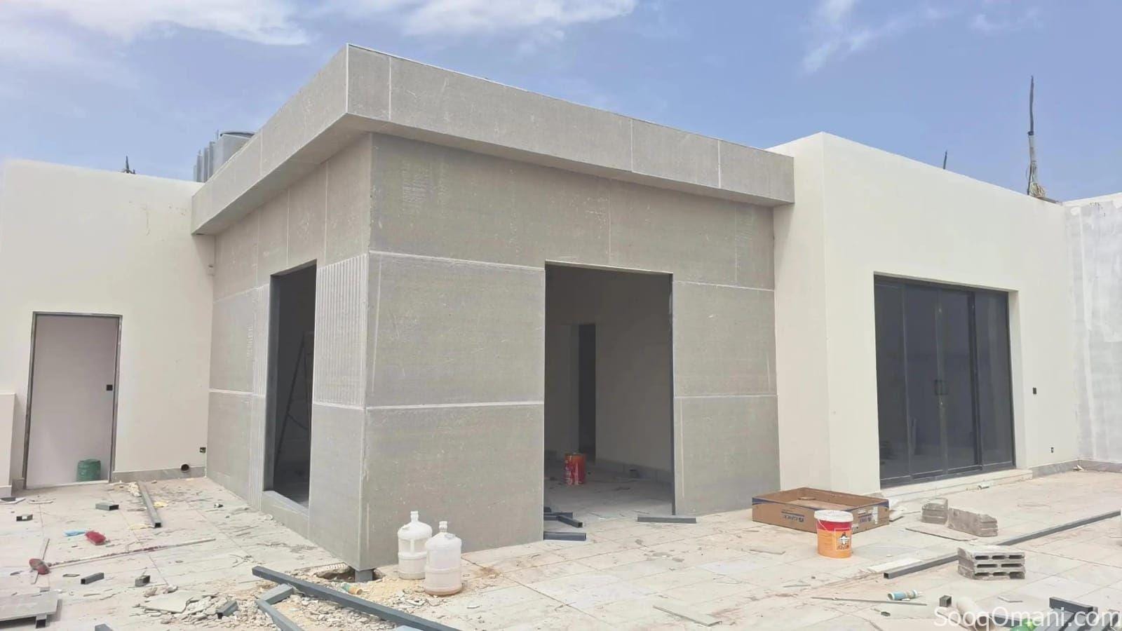 مجالس زجاجيه وغرف ساندوتش بانل